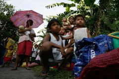 Sopka Mayon - evakuace