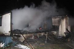 Požár chaty za 1,5 milionu