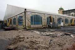 Výstaviště rok od požáru