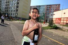 Demonstrace DS v Krupce