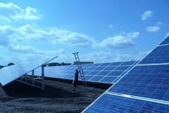 ČEZ postavil první velkou solární elektrárnu v Hrušovanech