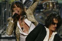 Aerosmith: Kytarista Joe Perry a zpěvák Steven Tyler
