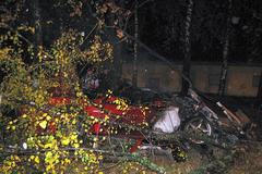 Nehoda vozu značky Ferrari na Kroměřížsku