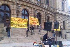 Demonstrace - Budoucnost není na prodej!