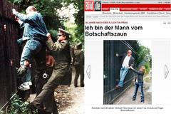 Uprchlík z NDR u německé ambasády