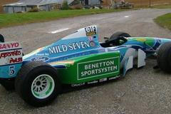 Mistrovské auto Michaela Schumachera, Benetton 1994.
