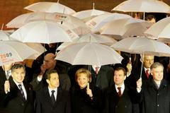 Oslavy pádu zdi v Berlíně