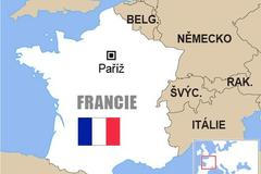 Francie - mapa