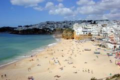 Albufeira Portugalsko pláž