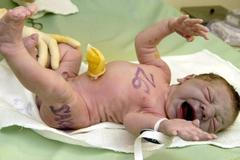 První dítě narozené letos v Královéhradeckém kraji