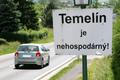 Stop Temelín: cedule za hranicemi