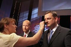 Povolební debata v České televizi s lídry politických stran