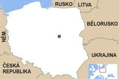 Polsko - slepá mapa