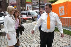 Paroubek ve volební pátek