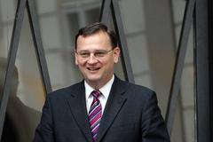 Petr Nečas na Hradě