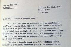 Tomáš Melich ve spisu StB - dar