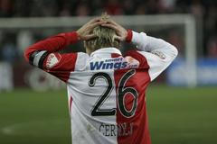 Slavia - Baník: Jaroslav Černý