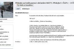 Další skupina láká na Facebooku na pomoc Haiti