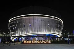 Expo 2010 v Šanghaji těsně před startem