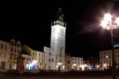 Hodina Země: Vyškovská radnice a náměstí TGM s osvětlením