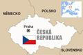 Česká republika, mapa