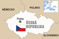 Česká republika, mapa
