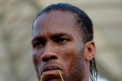 Didier Drogba v dresu Pobřeží slonoviny