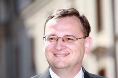 Petr Nečas - tisková konference po jmenování premiérem