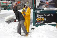 USA v zajetí sněhu