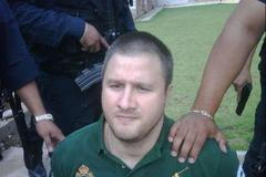 Zadržený drogový boss z Mexika Edgar "La Barbie" Valdez