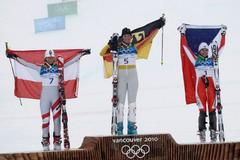 Alpské lyžování - Slalom speciál: Schildová, Rieschová, Záhrobská