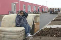 Stěhování Romů v Holešově