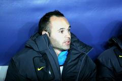 Plzeň - Barcelona: Iniesta