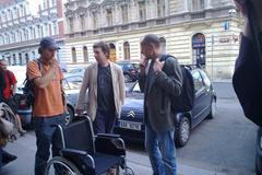 Zdeněk Tůma na invalidním vozíku