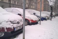 Sníh v Praze