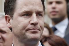 Británie volby Clegg