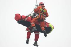 Helikoptéra - záchranáři