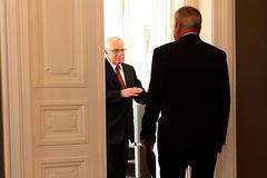 Klaus přijal Zemana