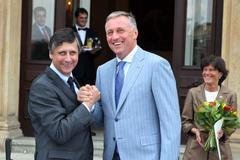 konec předsednictví EU: Fischer a Topolánek