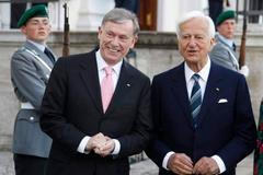 Německý prezident Horst Köhler a Richard von Weizsäcker