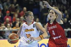 basketbal česko španělsko