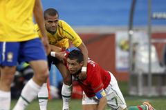 Ronaldo a Alves Brazílie - Portugalsko