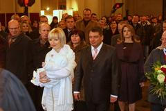 Manželé Paroubkovi pokřtili dceru Margaritu