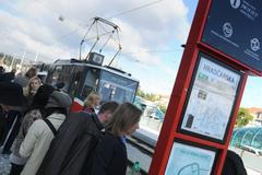 Obnovený provoz na stanici Hradčanská