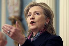 Hillary Clintonová komentuje dokumenty zveřejněné serverem WikiLeaks