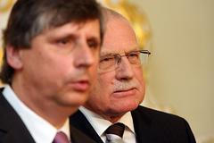 Kalus přijal Fischera v Lánech