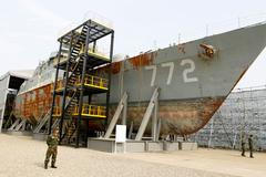 Vrak torpédované korvety Čchonan