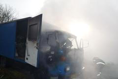 Požár Avie vězeňské služby