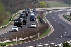 Kolona na dálnici