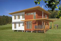 Dřevěný dům č. 18